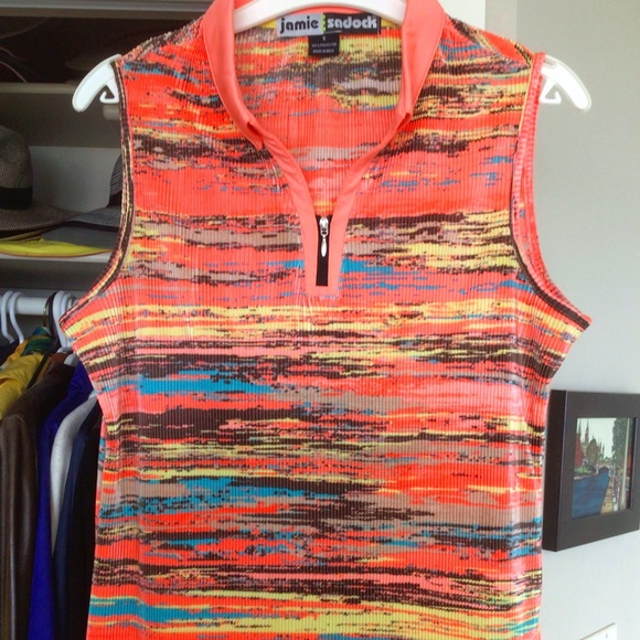 Jamie Sadock sleeveless golf/pickleball top - Picture 1 of 1